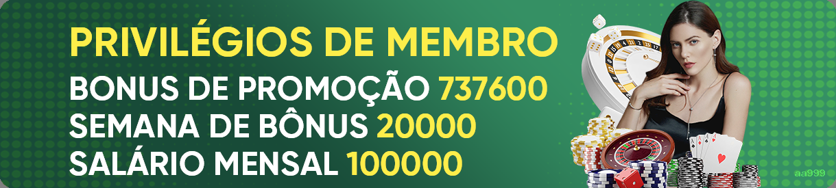 Bônus e prêmios aa999
